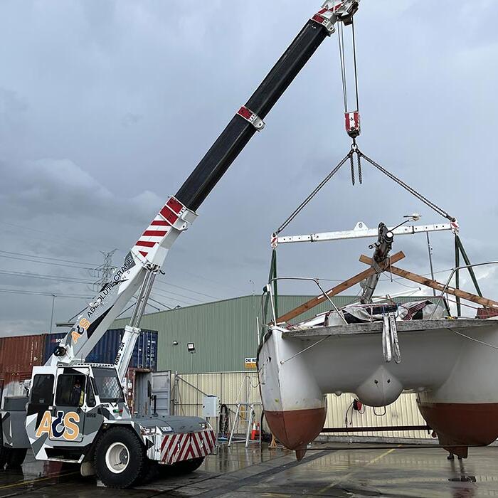 Terex Franna Mac25 - 25 tonne franna crane in Geelong